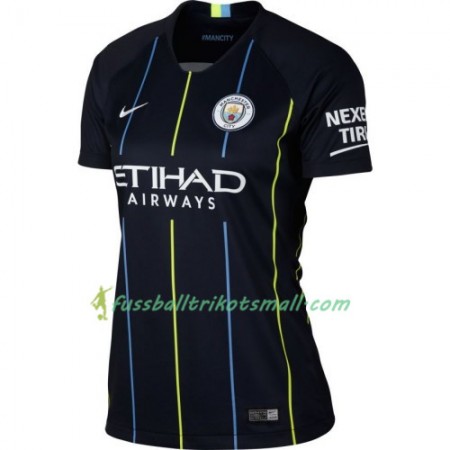 Fußballtrikots Manchester City Frauens 2018-2019 Kurzarm Auswärts-trikot kaufen